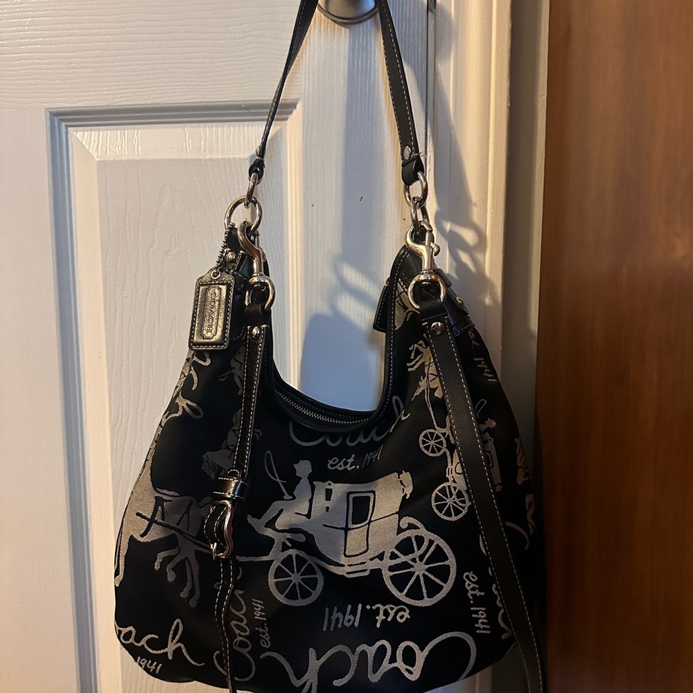 Coach Black Shoulder/Crossbody Bag